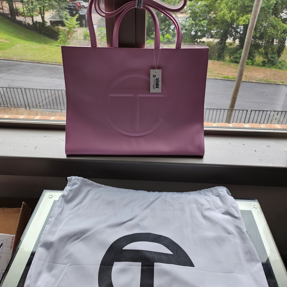 Telfar Light Pink Tote Bag